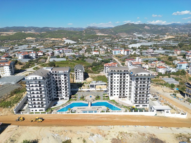 Brand New Apartments for Sale in Payallar Alanya Turkey