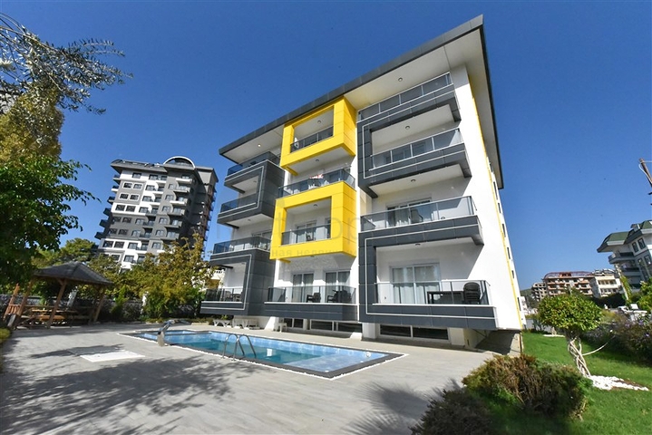 Cozy 1 Bedroom Apartment in a Small Site for Sale in Avsallar Alanya Turkey