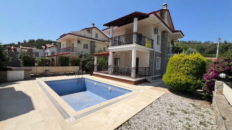 Detached Villa for Sale in Calis Beach Area Fethiye Turkey