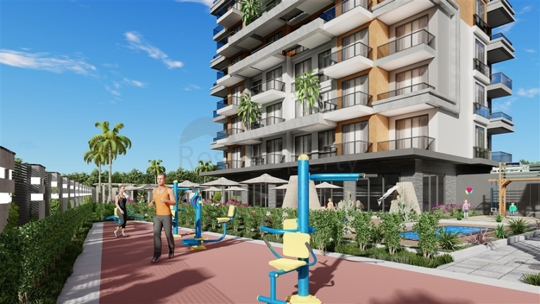 One Bedroom Apartments for Sale in Avsallar Alanya Turkey