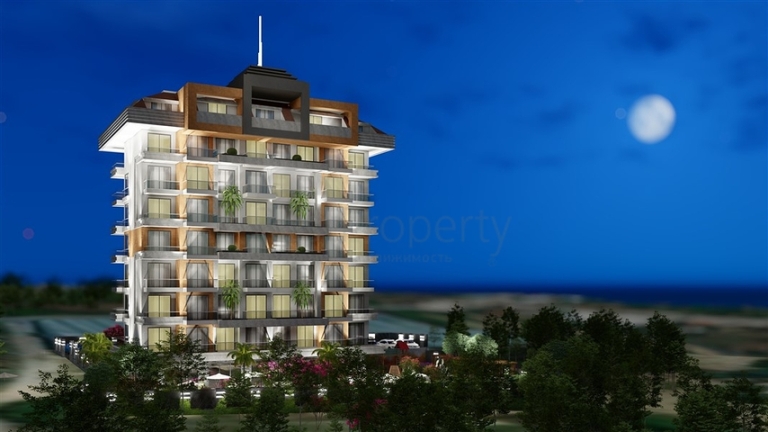 One Bedroom Apartments for Sale in Avsallar Alanya Turkey