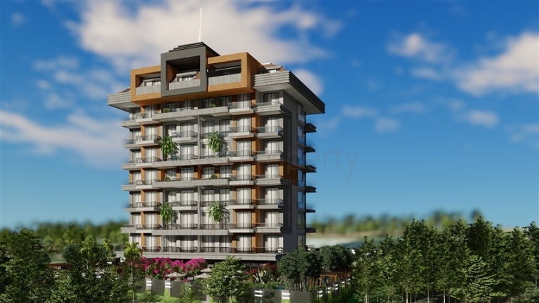 One Bedroom Apartments for Sale in Avsallar Alanya Turkey