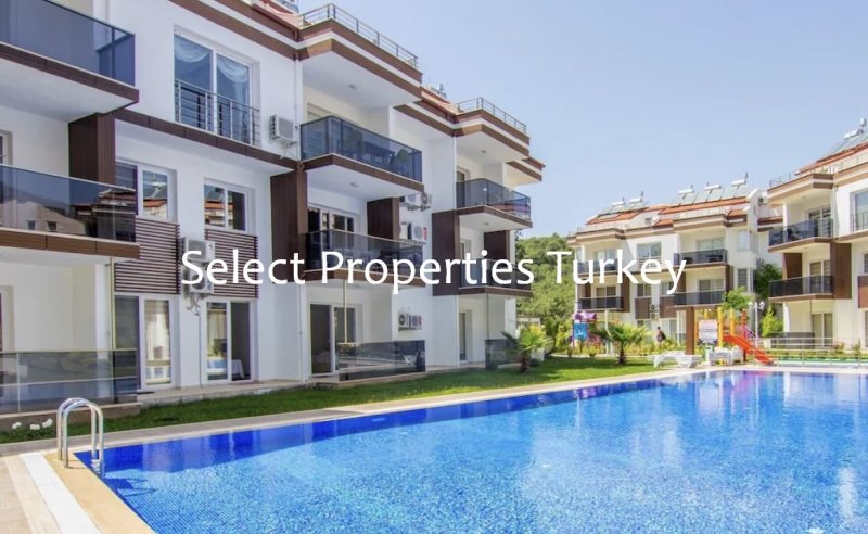 Duplex 2 Bedroom Apartment for Sale in Hisaronu Oludeniz Fethiye Turkey