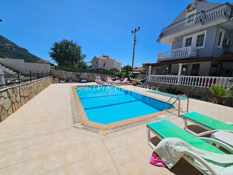 Duplex 2 Bedroom Apartment for Sale in Ovacik Oludeniz Fethiye Turkey