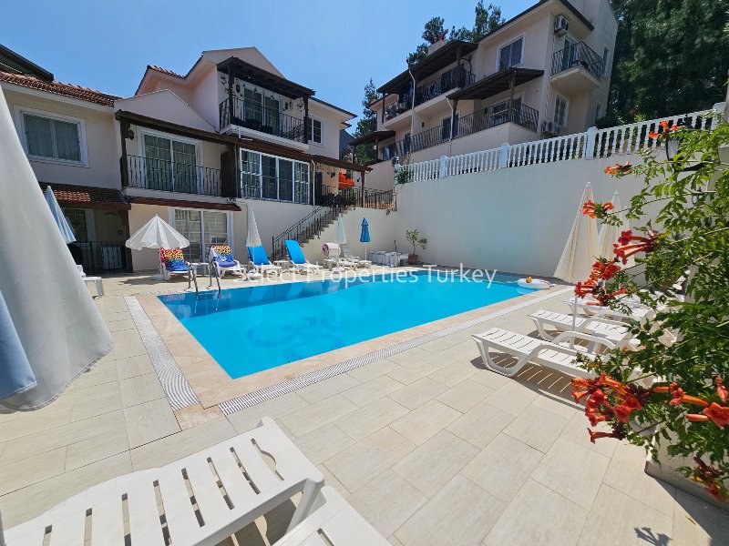 Furnished Two Bedroom Apartment for Sale in Central Hisaronu, Fethiye, Turkey