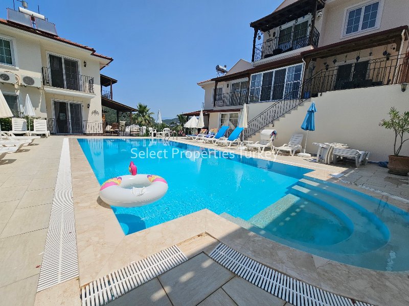Furnished Two Bedroom Apartment for Sale in Central Hisaronu, Fethiye, Turkey