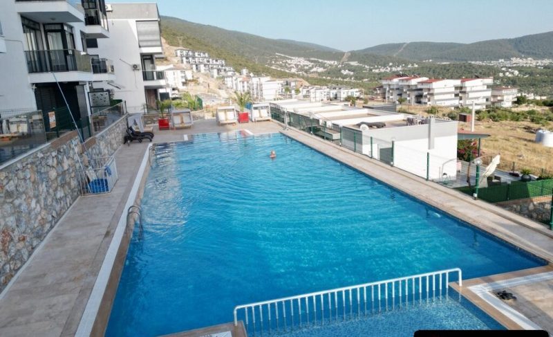 Ground Floor Apartment with Sea View for Sale in Akbuk Didim Turkey