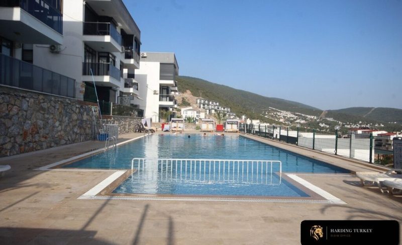 Ground Floor Apartment with Sea View for Sale in Akbuk Didim Turkey