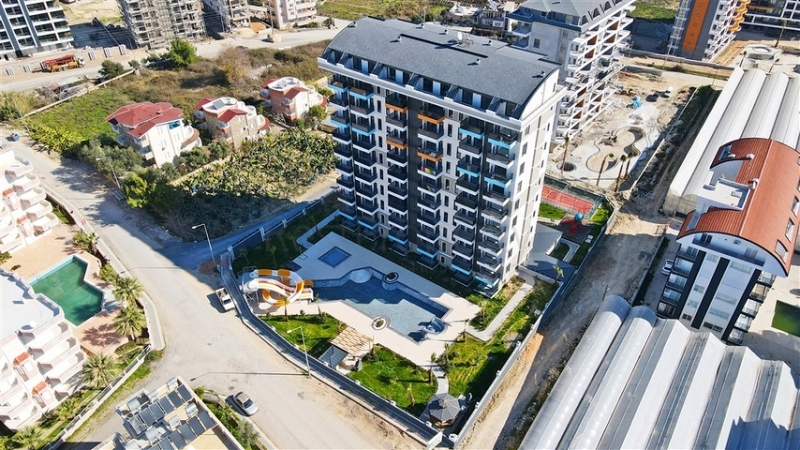 Key Ready and Fully Furnished Apartment for Sale in Avsallar Alanya Turkey