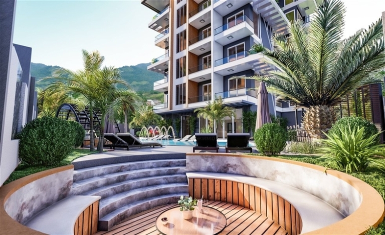 Luxury Apartments for Sale in Mahmutlar Alanya Turkey