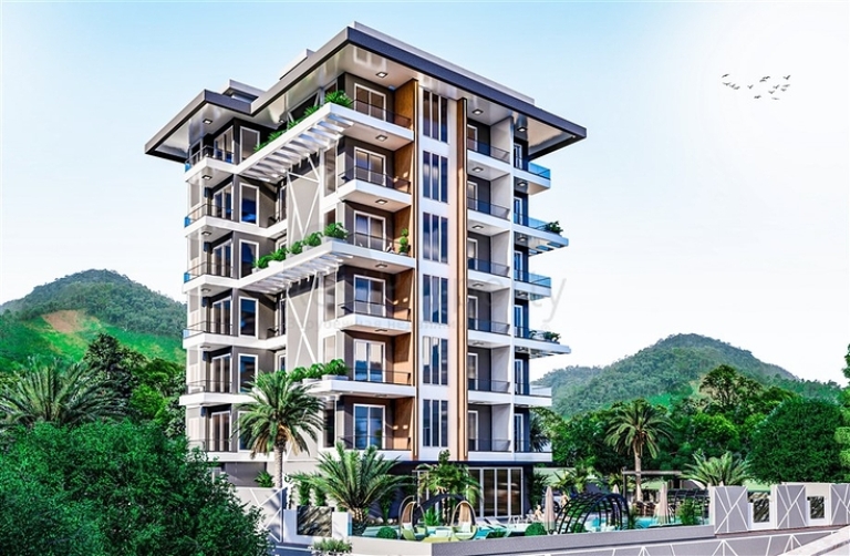Luxury Apartments for Sale in Mahmutlar Alanya Turkey