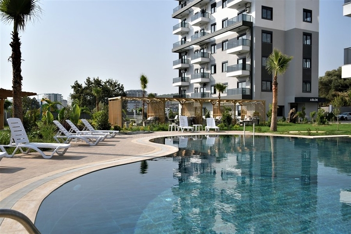 Modern Apartments in a Well Maintained Complex for Sale in Avsallar Alanya Turkey