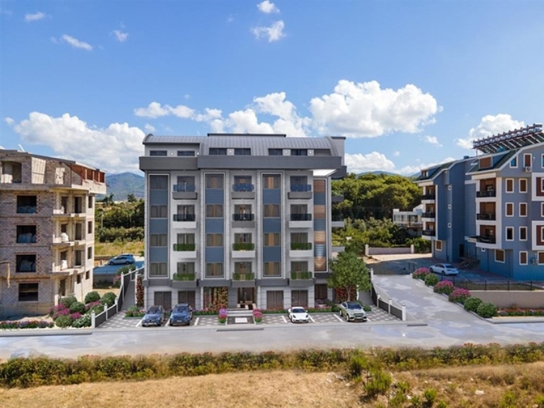 New 1-2-3 bedroom Apartments for sale in Gazipasa Alanya Turkey