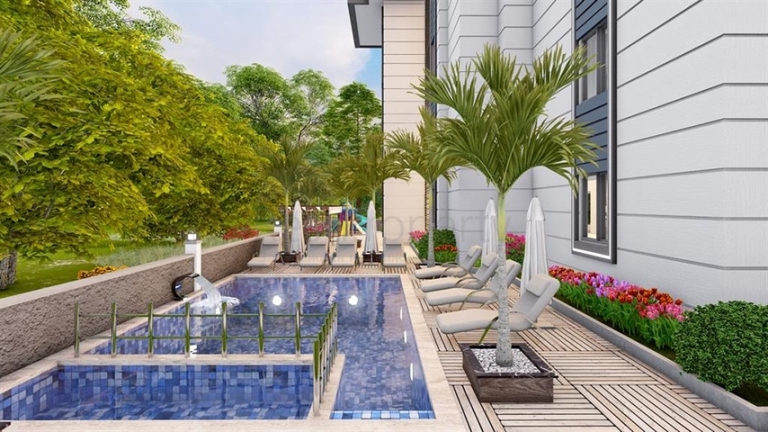 New 1-2-3 bedroom Apartments for sale in Gazipasa Alanya Turkey