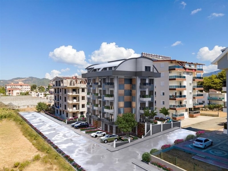 New 1-2-3 bedroom Apartments for sale in Gazipasa Alanya Turkey