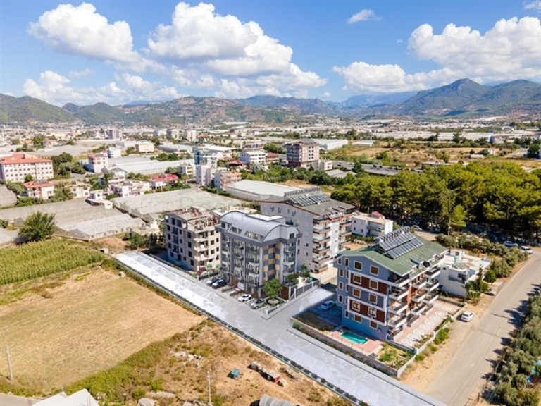 New 1-2-3 bedroom Apartments for sale in Gazipasa Alanya Turkey
