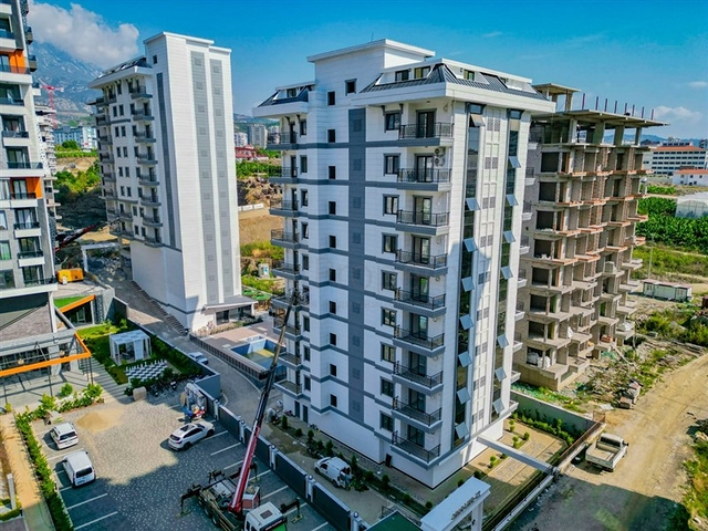 New 1 Bedroom Apartments for Sale in Mahmutlar Alanya Turkey