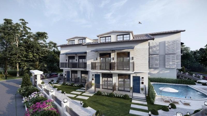 New 1 Bedroom Ground Floor Apartment for Sale in Calis Area Fethiye