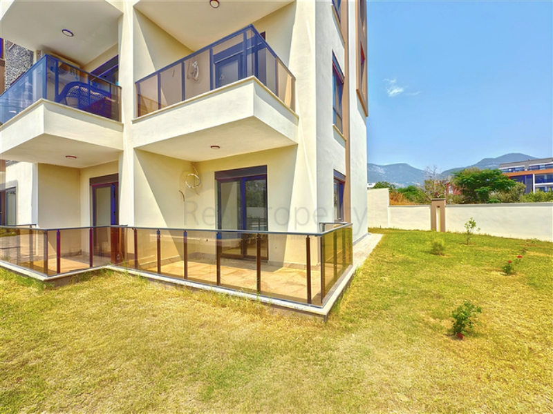 New Ground Floor 2 Bedroom Duplex Property for Sale in Oba Alanya Turkey