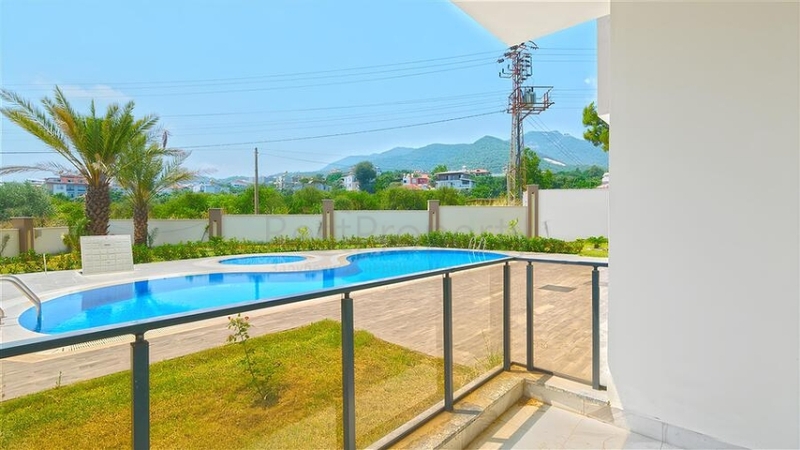 New Ground Floor 2 Bedroom Duplex Property for Sale in Oba Alanya Turkey