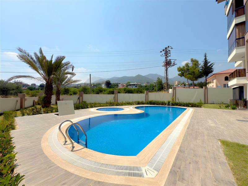 New Ground Floor 2 Bedroom Duplex Property for Sale in Oba Alanya Turkey
