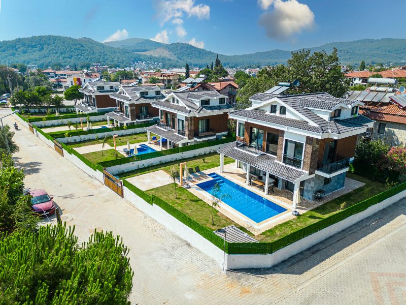 New 4 Bedroom Luxury Villas for Sale in Central Hisaronu Fethiye Turkey