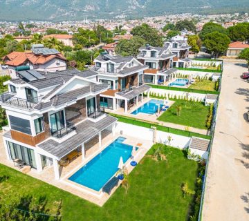 New 4 Bedroom Luxury Villas for Sale in Central Hisaronu Fethiye Turkey