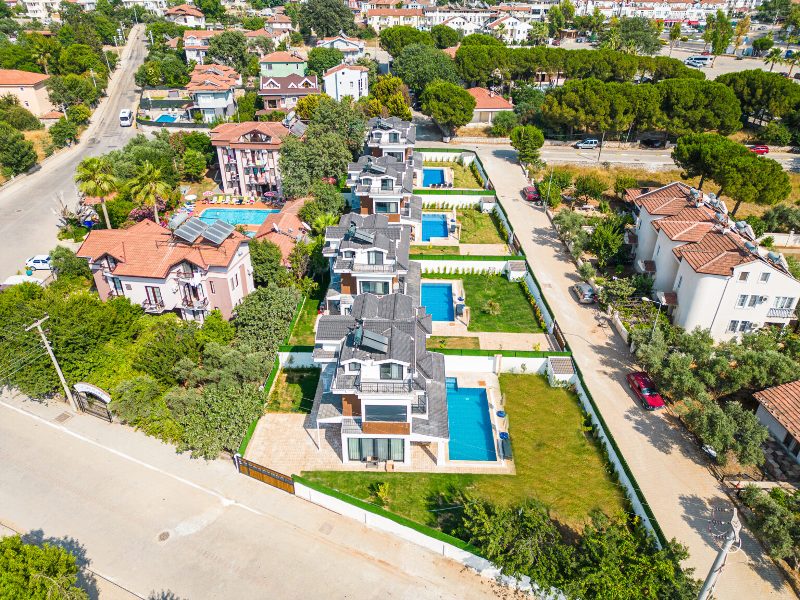 New 4 Bedroom Luxury Villas for Sale in Central Hisaronu Fethiye Turkey