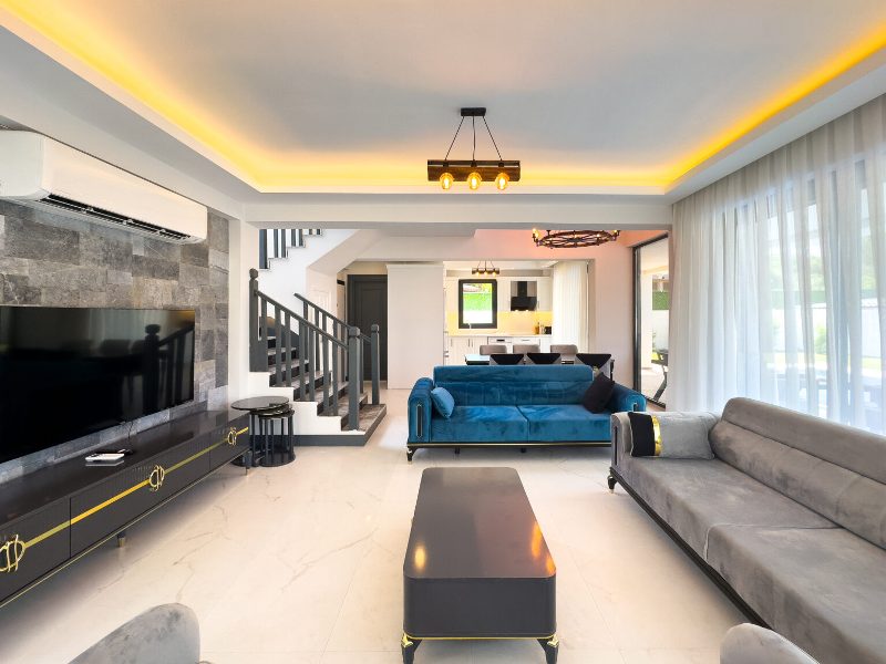 New 4 Bedroom Luxury Villas for Sale in Central Hisaronu Fethiye Turkey