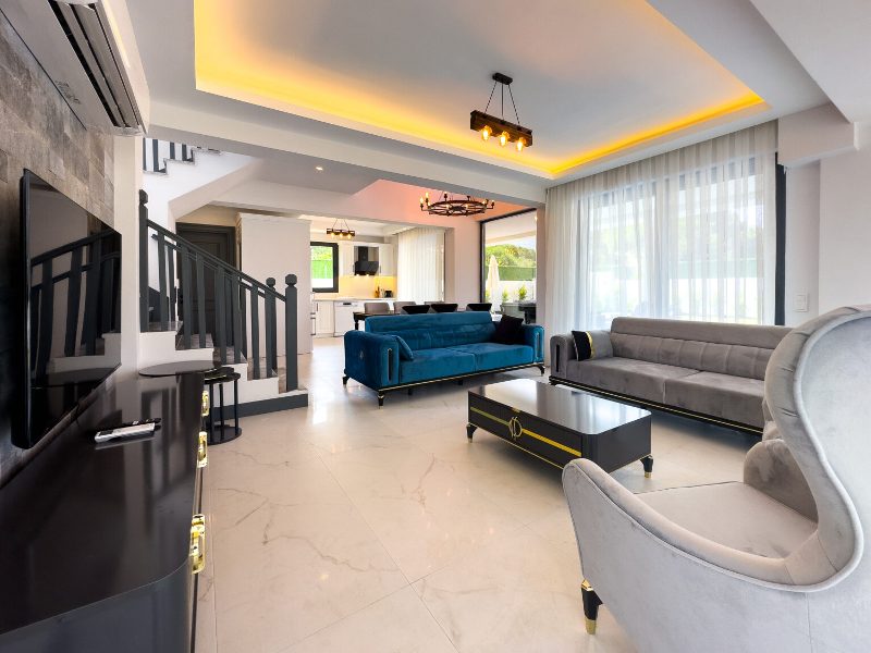 New 4 Bedroom Luxury Villas for Sale in Central Hisaronu Fethiye Turkey