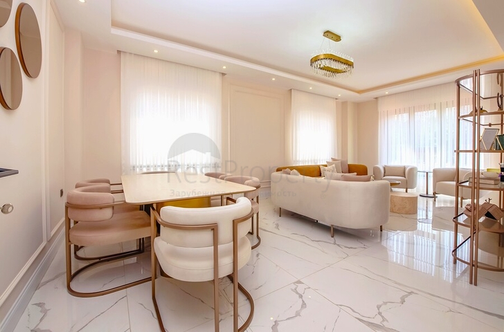 New 1-2-3 Bedroom Apartments for Sale in Oba, Alanya, Antalya, Turkey