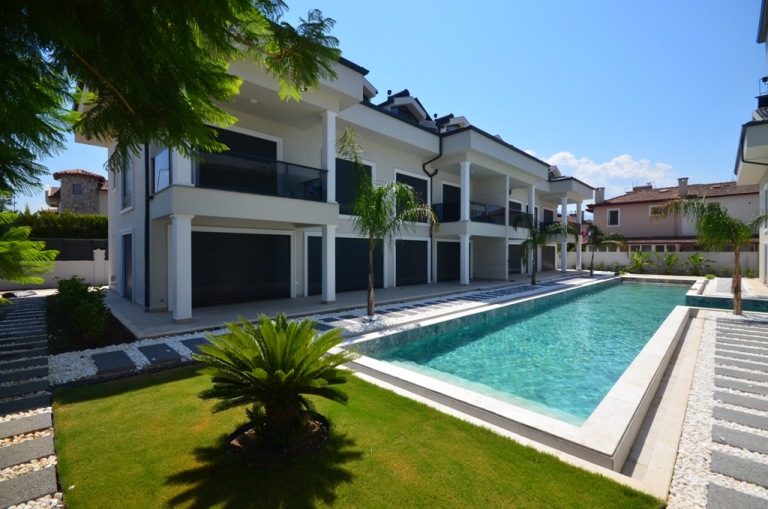 New Apartments for Sale in a Gated Complex in Calis Beach Fethiye