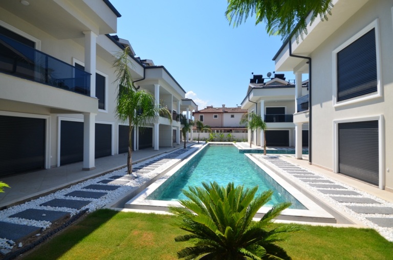 New Apartments for Sale in a Gated Complex in Calis Beach Fethiye