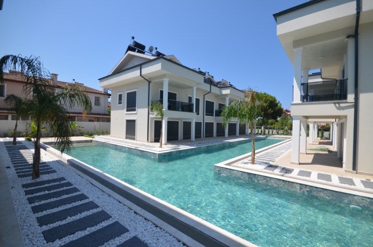 New Apartments for Sale in a Gated Complex in Calis Beach Fethiye