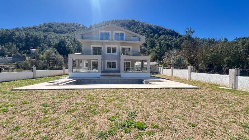 New Detached House with Pool for Sale in Rural Uzumlu - Fethiye 
