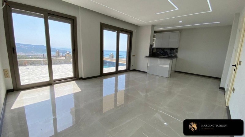 Sea View 3 Bedroom Detached Villa for Sale in Akbuk Didim Turkey