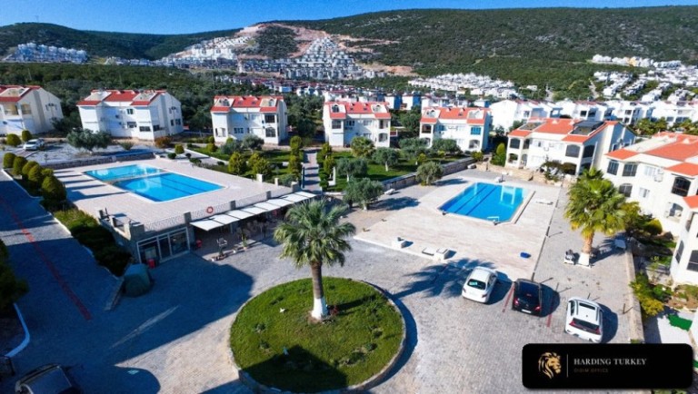 Sea View 3 Bedroom Furnished Apartment for Sale in Akbuk Didim
