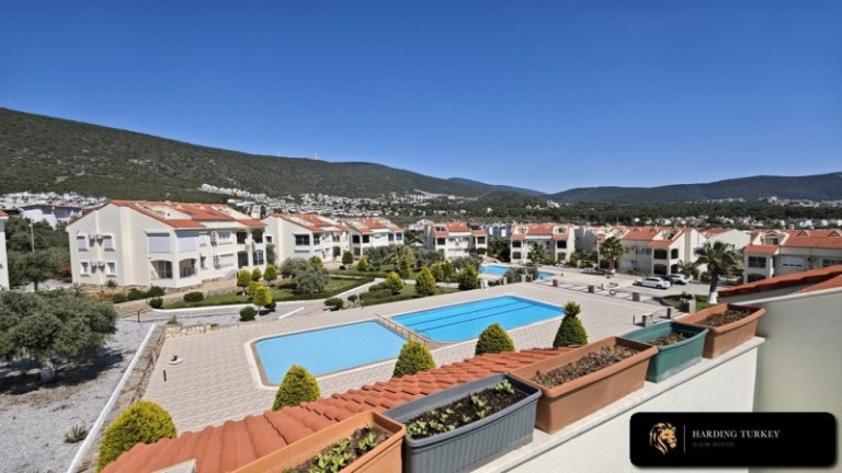 Sea View 3 Bedroom Furnished Apartment for Sale in Akbuk Didim