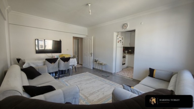 Sea View 3 Bedroom Furnished Apartment for Sale in Akbuk Didim