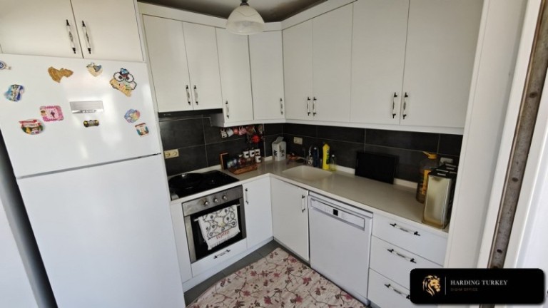Sea View 3 Bedroom Furnished Apartment for Sale in Akbuk Didim