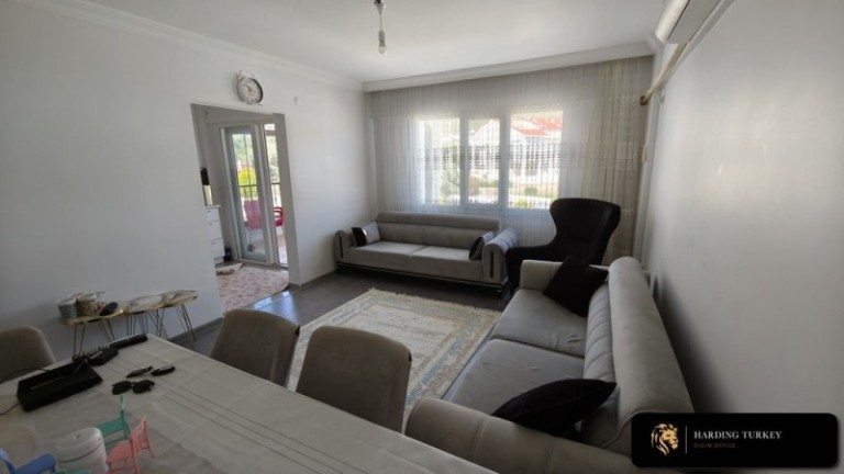 Sea View 3 Bedroom Furnished Apartment for Sale in Akbuk Didim