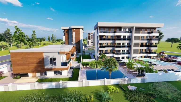 1 & 2 Bedroom Apartments Altintas Antalya Turkey