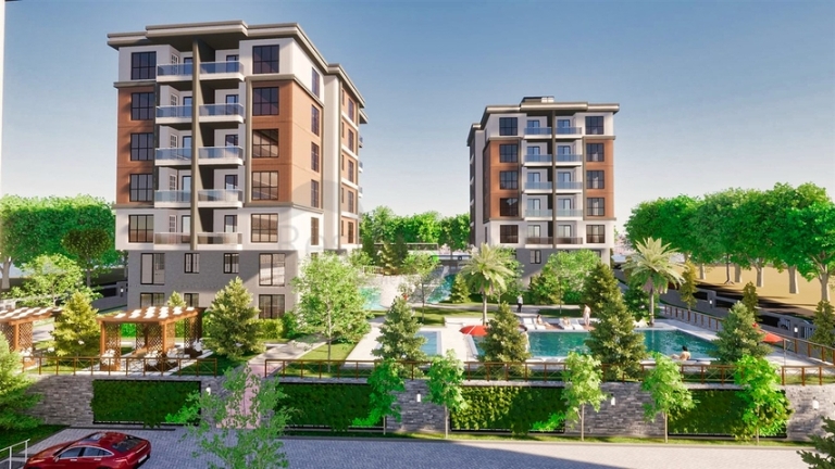 1 Bedroom Bargain Apartment for Sale in Kepez Antalya Turkey