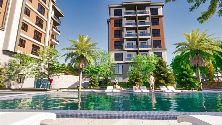 1 Bedroom Bargain Apartment for Sale in Kepez Antalya Turkey