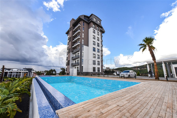 Cheap 2 Bedroom Apartment with Sea View for Sale Avsallar Alanya Turkey