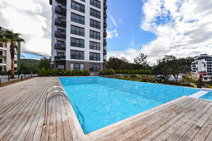 Cheap 2 Bedroom Apartment with Sea View for Sale Avsallar Alanya Turkey