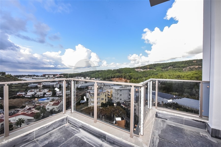 Cheap 2 Bedroom Apartment with Sea View for Sale Avsallar Alanya Turkey