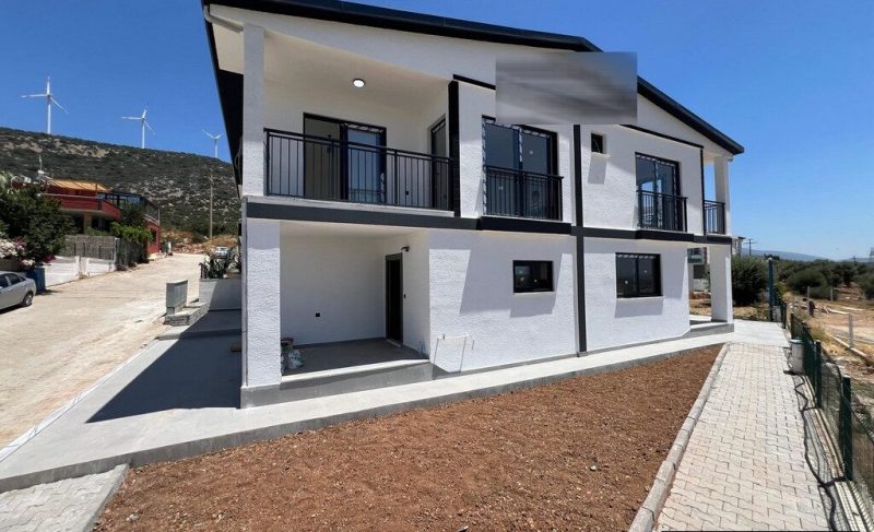 Cheap 2 Bedroom Semi - Detached Villa for Sale in Akbuk Didim Turkey