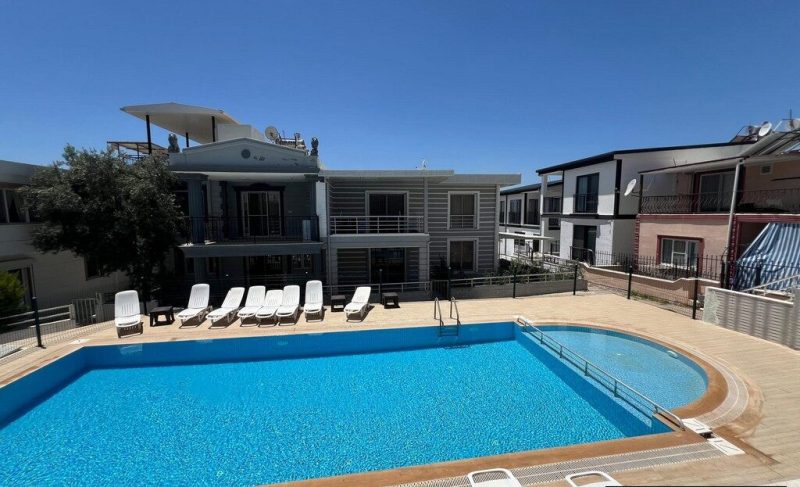 Cheap 2 Bedroom Semi - Detached Villa for Sale in Akbuk Didim Turkey