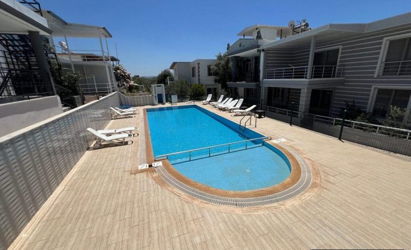 Cheap 2 Bedroom Semi - Detached Villa for Sale in Akbuk Didim Turkey